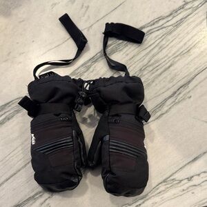 REI Black Ski/Snowboard Mittens